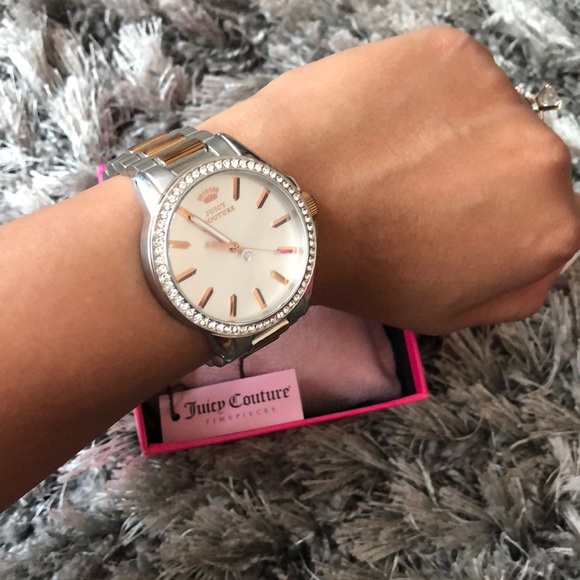 Juicy Couture silver/rose gold watch - Picture 5 of 8